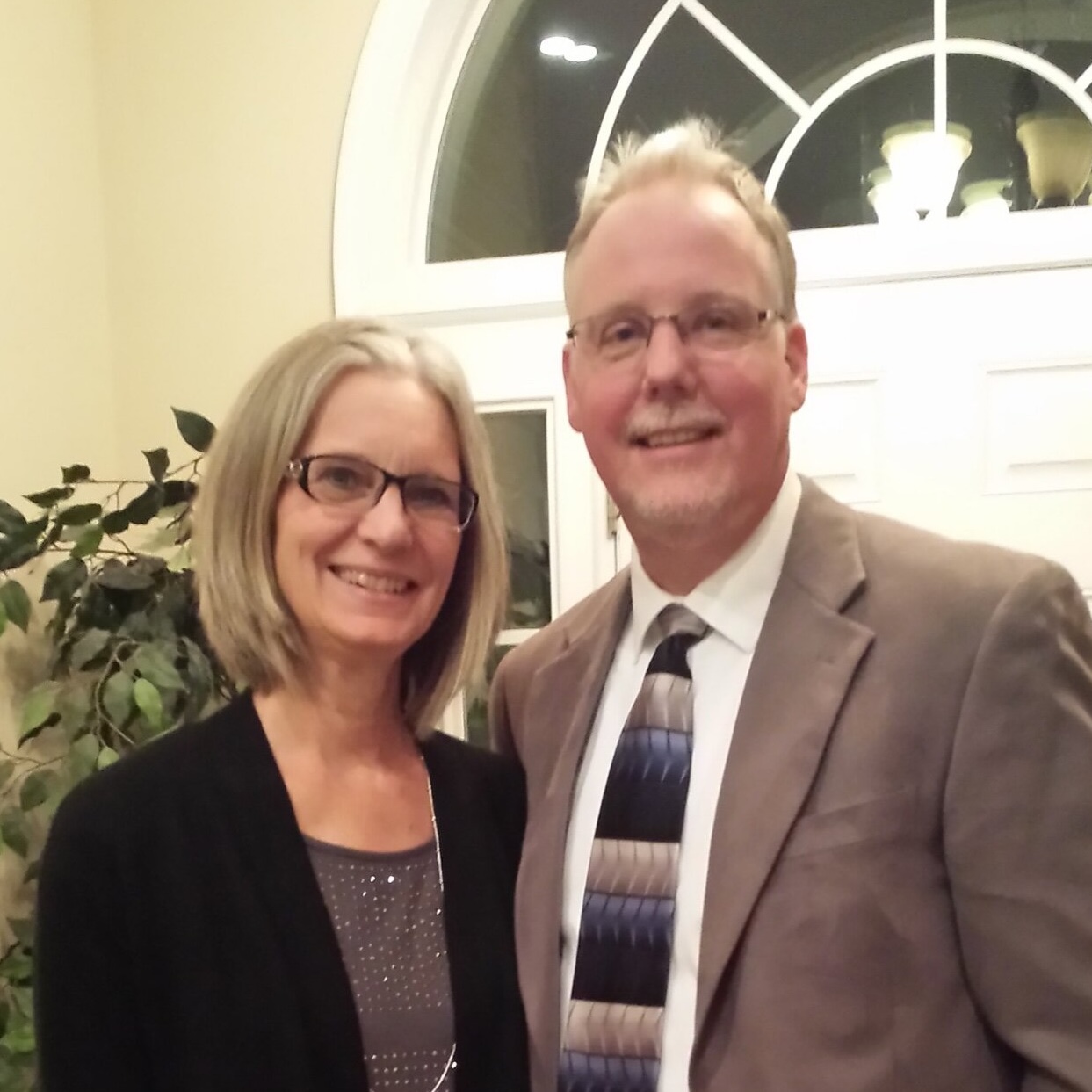 Bob and his wife - Board of Regents at VIU